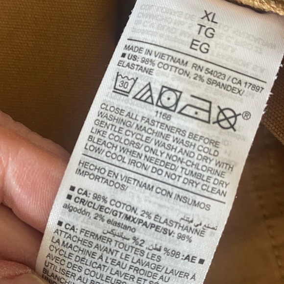 Old Navy Tan Chore Jacket with Corduroy Collar. Women’s XL. Lightly Worn. - Picture 5 of 9